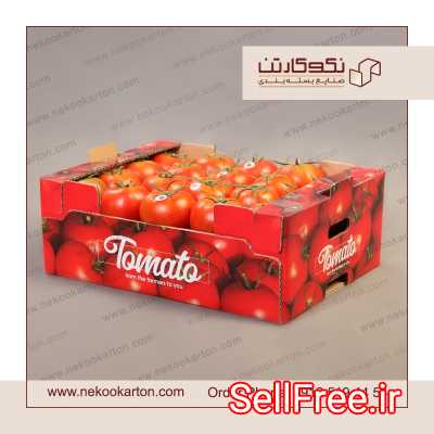کارتن گوجه صادراتی ، لیبل گوجه